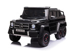 Mercedes-Benz G63 AMG 6-Wheel 24V Kids Ride-On Car with Parent Seat