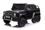 Mercedes-Benz G63 AMG 6-Wheel 24V Kids Ride-On Car with Parent Seat