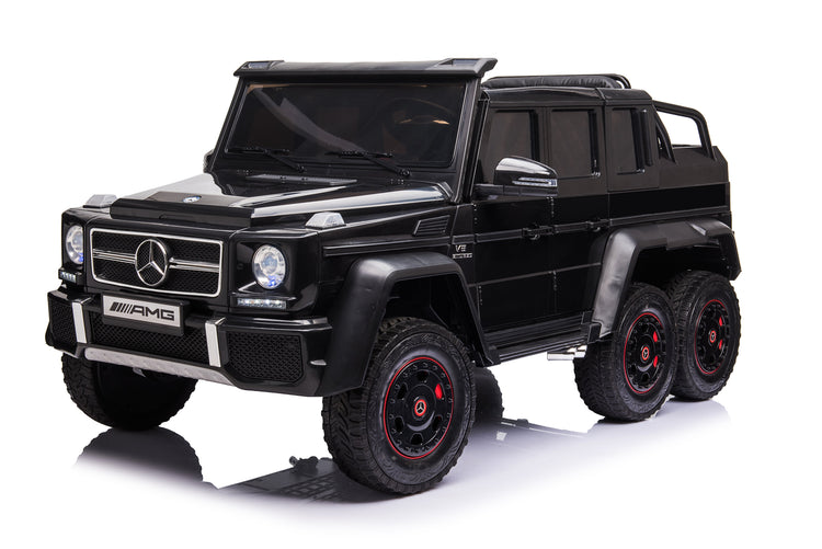 Mercedes-Benz G63 AMG 6-Wheel 24V Kids Ride-On Car with Parent Seat