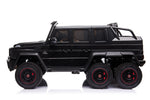 Mercedes-Benz G63 AMG 6-Wheel 24V Kids Ride-On Car with Parent Seat