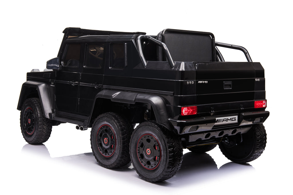 Mercedes-Benz G63 AMG 6-Wheel 24V Kids Ride-On Car with Parent Seat