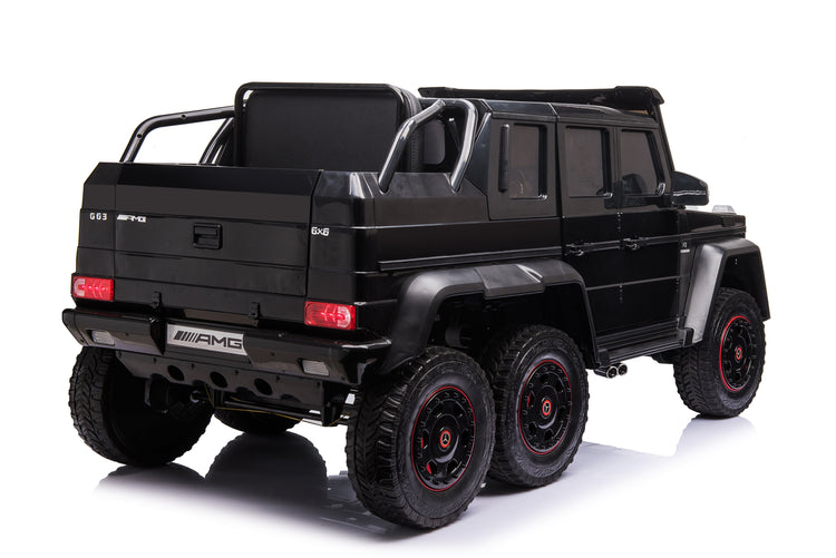 Mercedes-Benz G63 AMG 6-Wheel 24V Kids Ride-On Car with Parent Seat