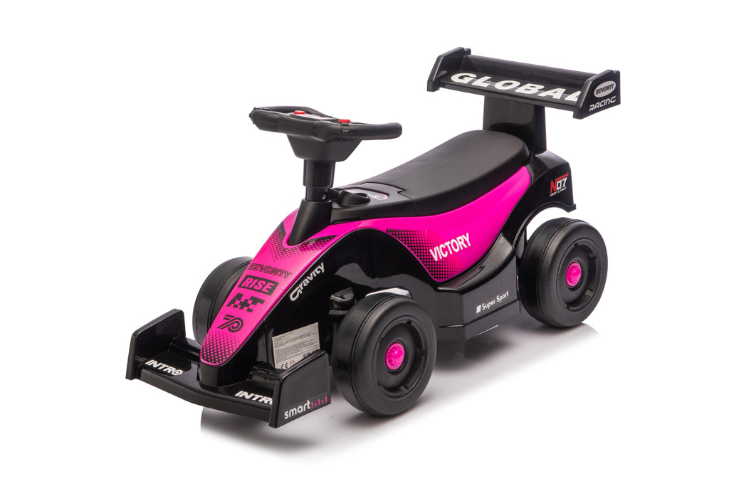 Neo G26 Go Kart Ride-On Push Car for Kids with Music and Silent Wheels