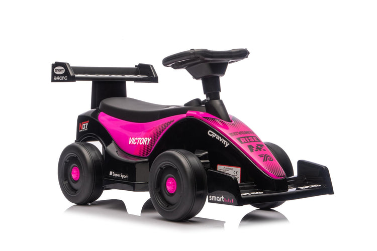 Neo G26 Go Kart Ride-On Push Car for Kids with Music and Silent Wheels