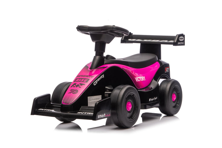 Neo G26 Go Kart Ride-On Push Car for Kids with Music and Silent Wheels