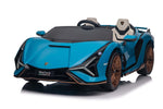 Feature-Rich Kids Lamborghini Sian: Designed for fun and safety, this pink or blue 2-seater Lamborghini Sian