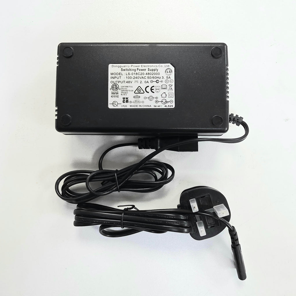 48V 2Ah 3-Pin UK Replacement Charger for 1000W Mud Monster Go Kart