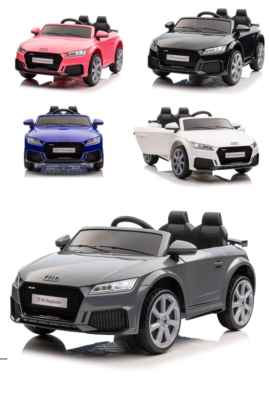 Audi TT RS Roadster 12V Kids Ride-On Car with Remote Control – kidaroos