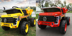 12V Kids Electric Construction Mining Truck Ride-On Car - 4WD 2 Seater
