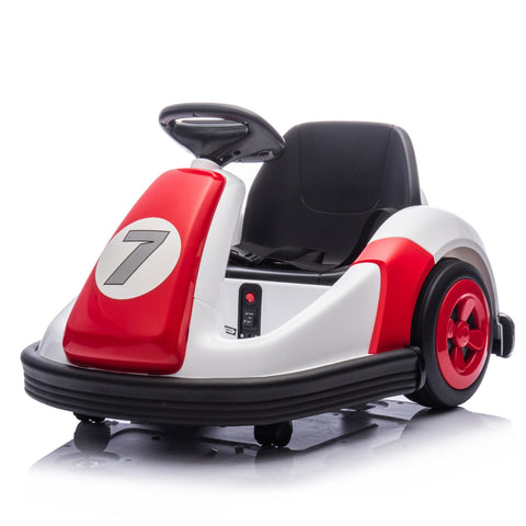 Zoom Go Kart Electric Ride-On Toy with Parental 2.4G Remote Control