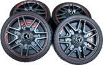 Mercedes G63 Kids Ride-On Car EVA Tyres – Set of 4 Wheels