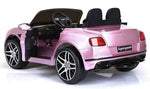 Pink electric car for kids with remote
