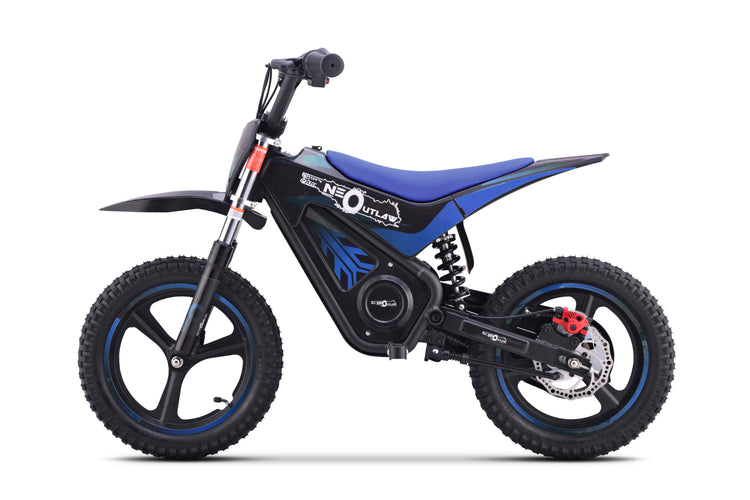 Neo Outlaw Storm Rider 250W Kids Electric Dirt Bike 24V Lithium Moto