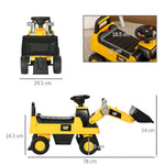 Caterpillar Ride-On Toy Digger