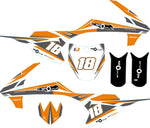 Replacement Decal Sticker Set for HP114e Neo Outlaw 800w Dirtbike