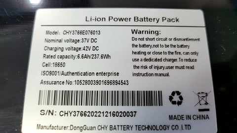 electric scooter replacement battery
