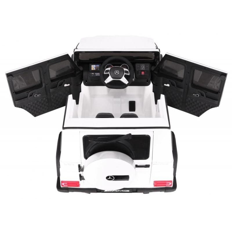 Mercedes G65 AMG Ride on Interior in White