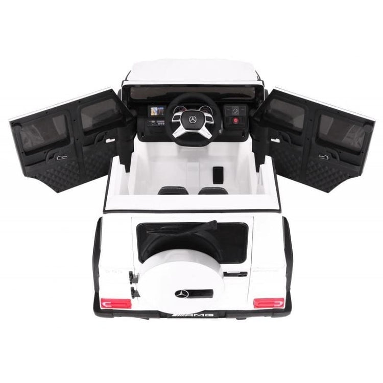 Mercedes G65 AMG Ride on Interior in White