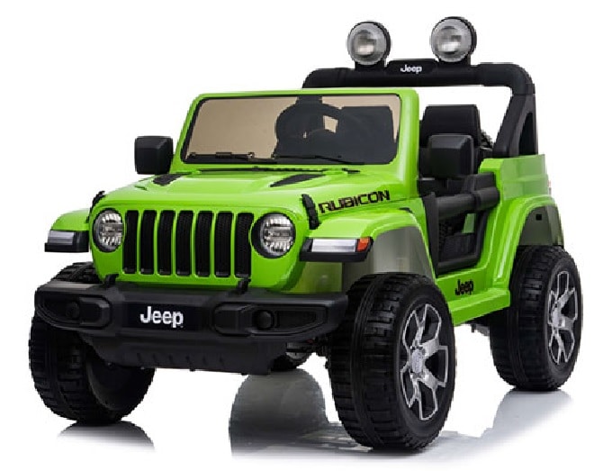 12V Licensed Jeep Rubicon Kids Ride-On Car