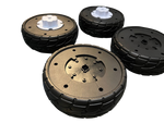 Kids Car Rubber Wheels upgrade Audi TT