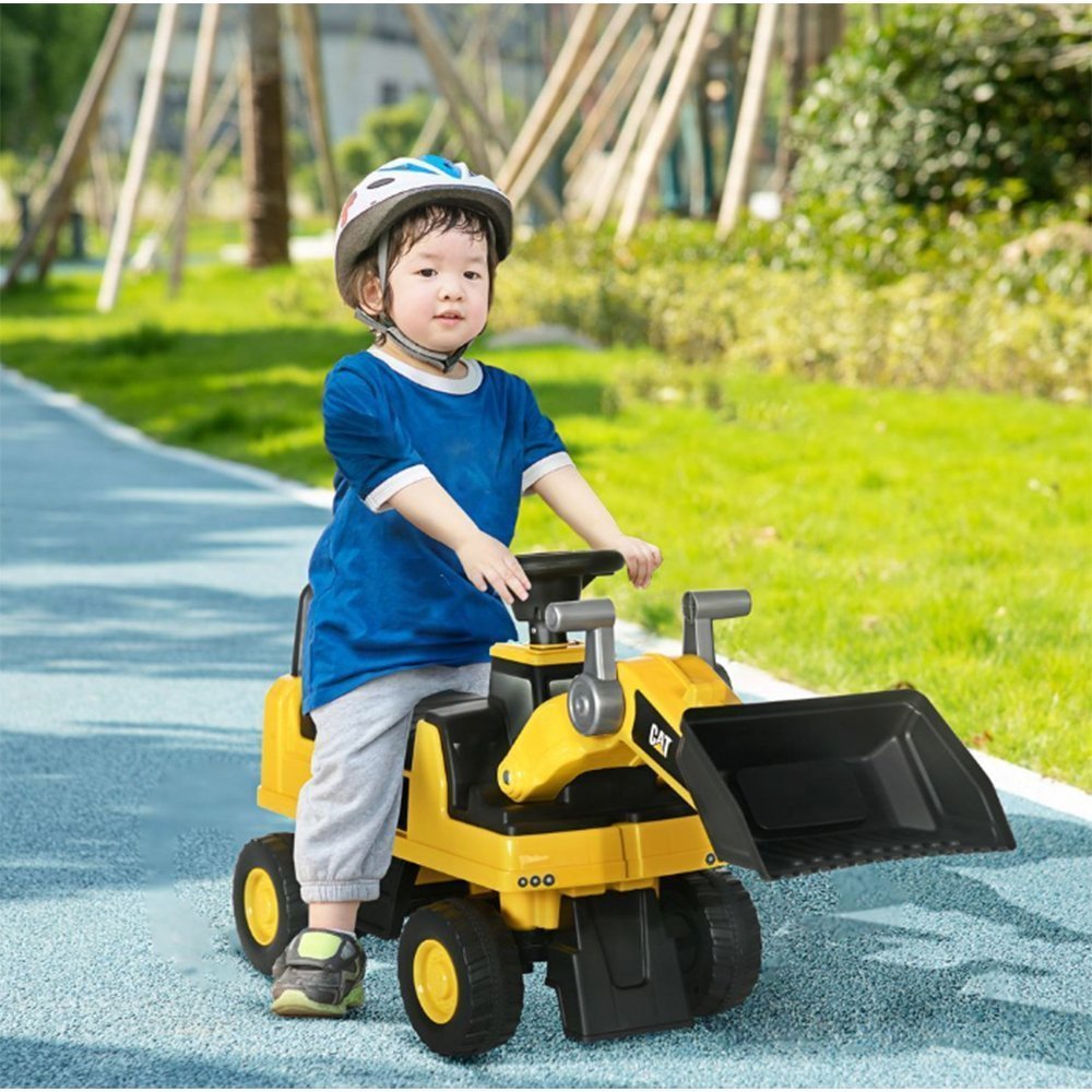 Caterpillar Ride-On Toy Digger