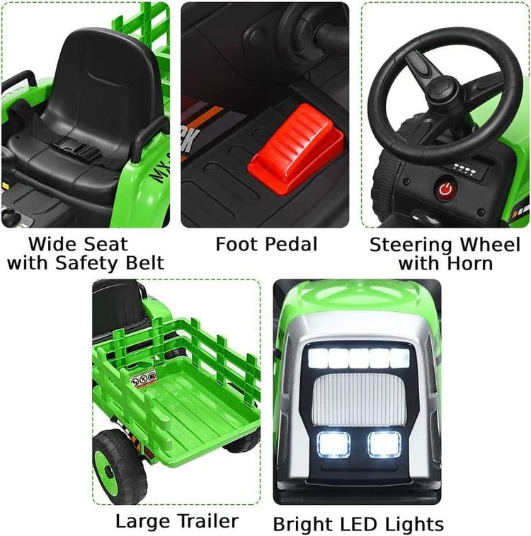 kids 12v tractor
