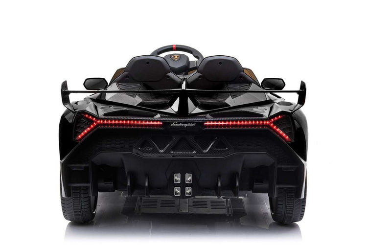 24V Lamborghini Veneno 2 Seater Kids Ride-On Car with MP4 Screen