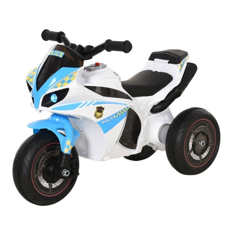Kids 6v Electric Ride-On Police Trike