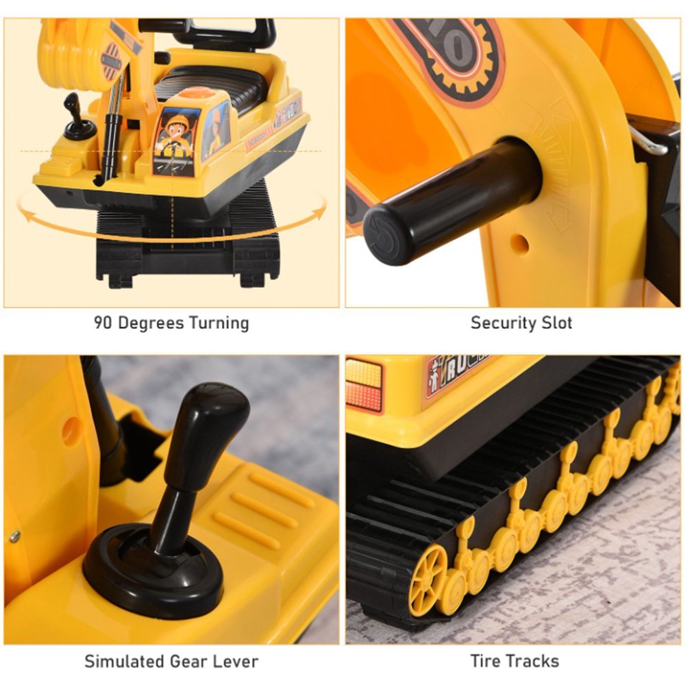 Kids Ride On Excavator & Ride On Digger