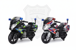 Kids Police Bike - Black & White Options