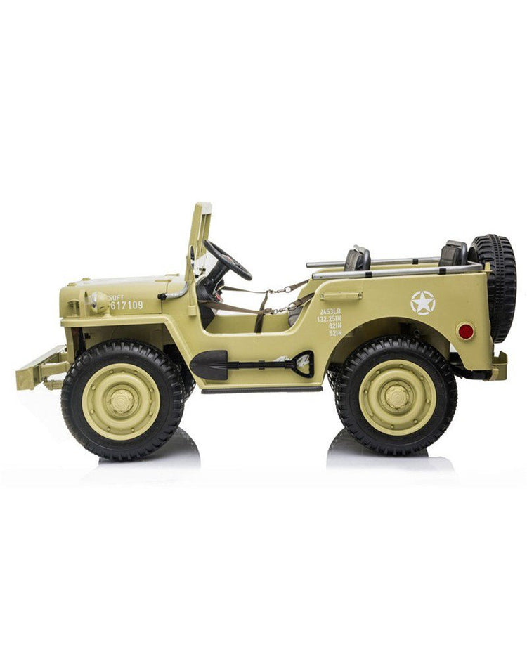 kids ride on Jeep for 3