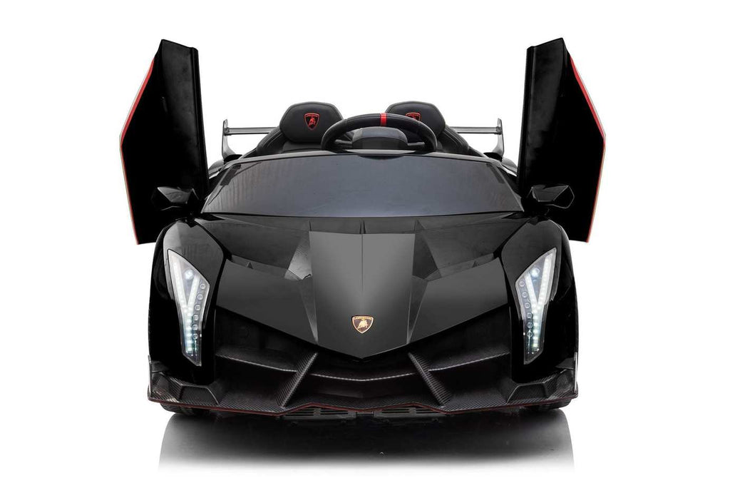 24V Lamborghini Veneno 2 Seater Kids Ride-On Car with MP4 Screen