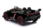 24V Lamborghini Veneno 2 Seater Kids Ride-On Car with MP4 Screen