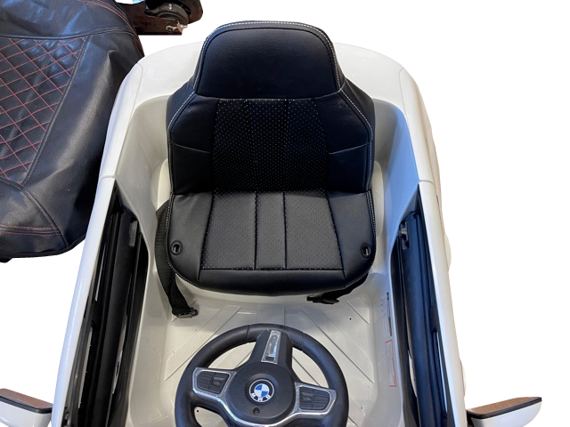 Premium Leather Seat Replacement for BMW GT 6 Kids Electric Ride On