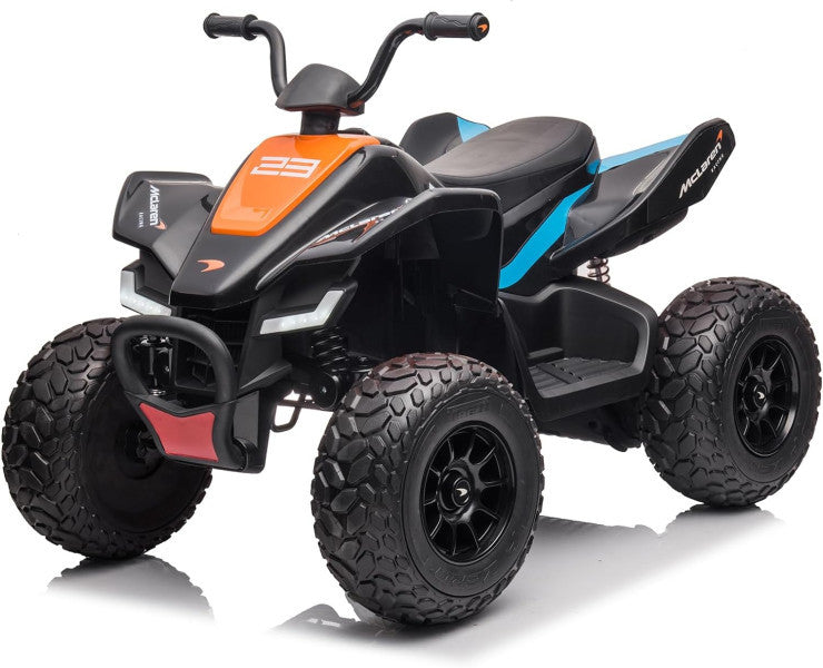 Licensed McLaren JL212 12V Kids Ride On Quad Bike with 4 Motors