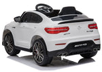 mercedes white ride on electric car with remote