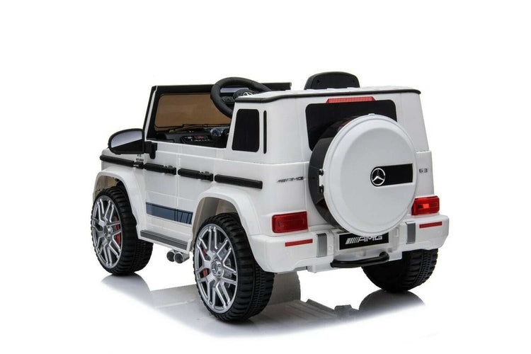 G WAGON G63 WHITE TOY CAR