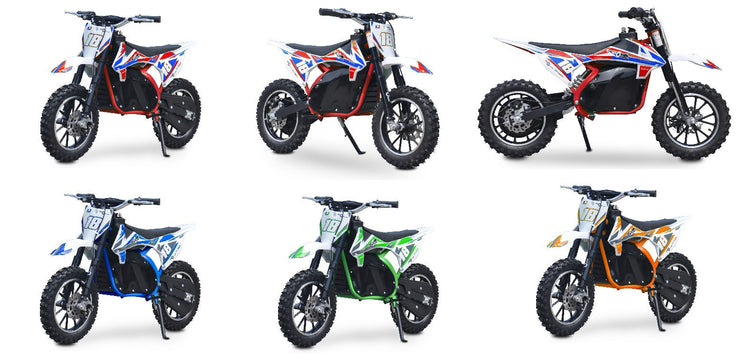 Neo Outlaw 800W 36V Kids Electric Mini Dirt Bike - Off-Road Edition