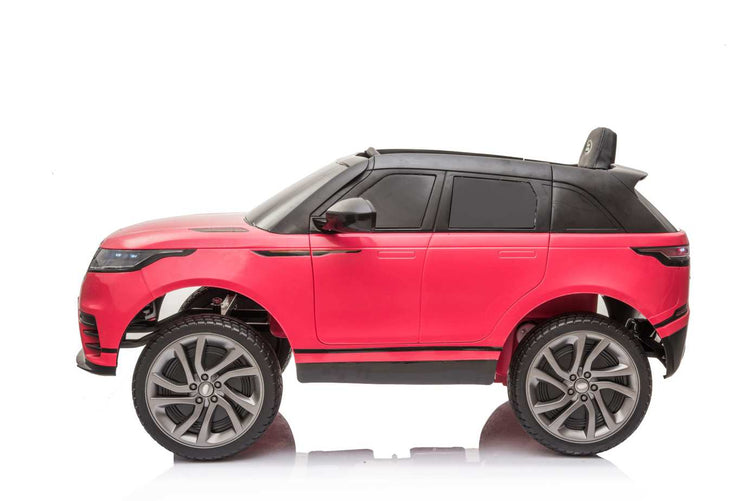 Licensed Range Rover Velar 12V Kids Ride On SUV - Leather & EVA