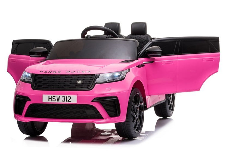 pink kids car off road