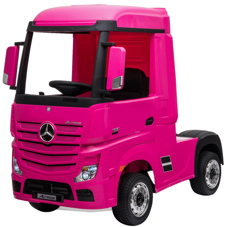 Licensed Mercedes Actros 24V Kids Ride-On Lorry Truck with Trailer
