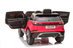 Licensed Range Rover Velar 12V Kids Ride On SUV - Leather & EVA