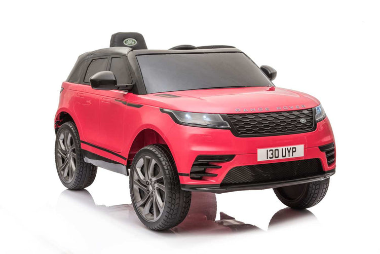 Licensed Range Rover Velar 12V Kids Ride On SUV - Leather & EVA