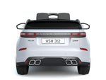 range rover kids car white