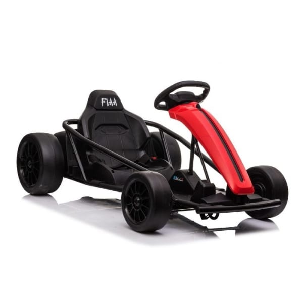 24V Kids Electric Drift Go Kart with Dual 200W Motors & Drift Mode
