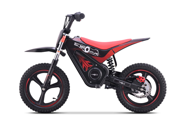 Neo Outlaw Storm Rider 250W Kids Electric Dirt Bike 24V Lithium Moto