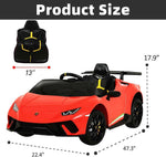 Kids ride on electric car red