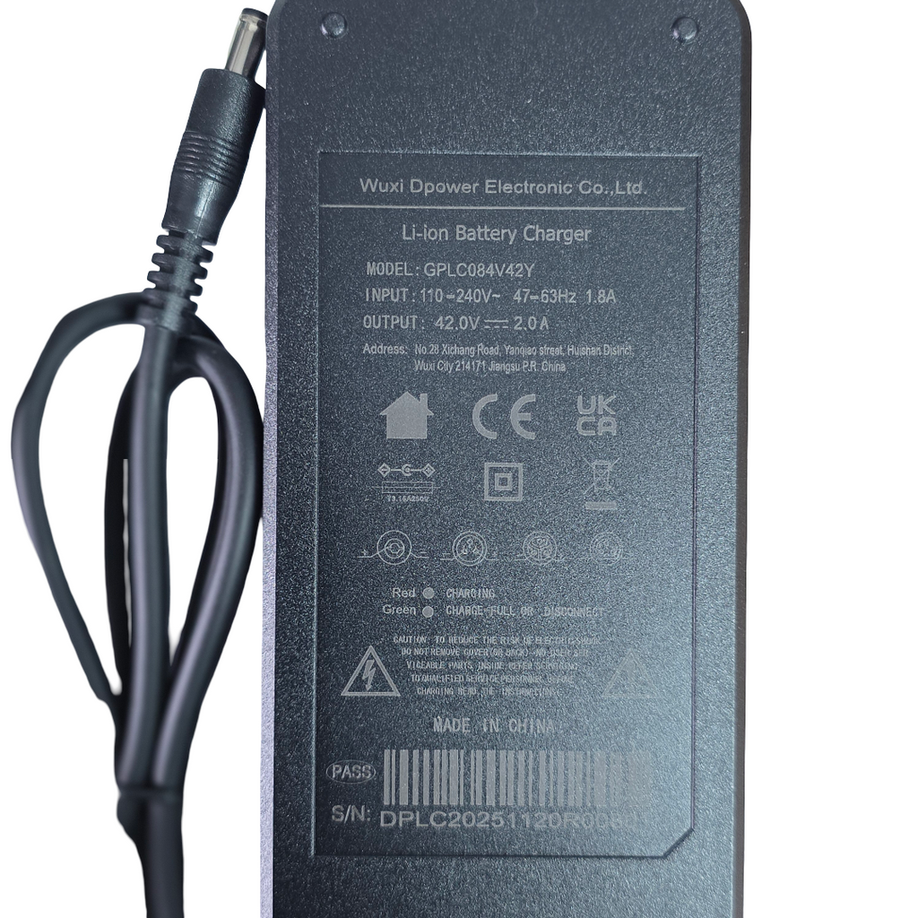 Genuine Neo Outlaw 20 Max Pro 42V 2.0A Lithium Battery Charger UK