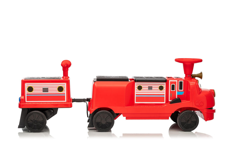 Chuggington 12V Licensed Kids Electric Ride-On Train with Trailer