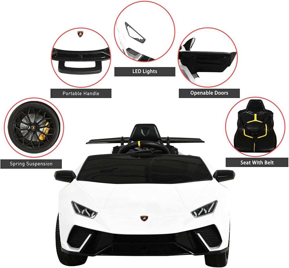 Kids ride on Lamborghini electric car